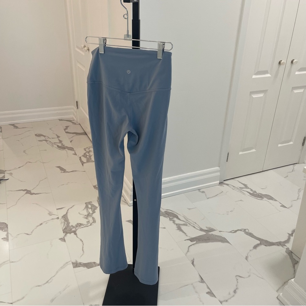 lululemon athletica Women's Slate Blue Flare Pants - Picture 2 of 10